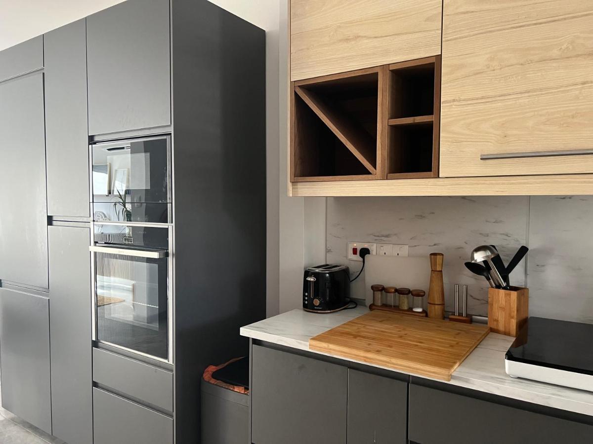 Modern Seaview Townhouse In Coral Bay (Adults Only) Lägenhet Pégeia Exteriör bild